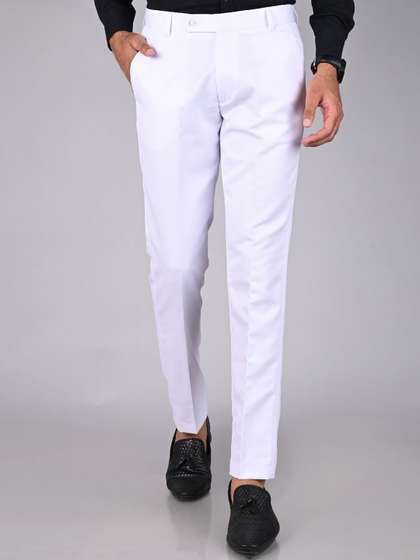 MANCREW Men Smart
                        Easy Wash Trousers