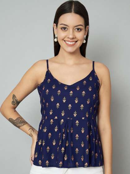 Anouk X fwd Floral Print Top