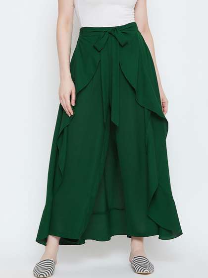 La Zoire Women Flared Skirt Palazzos