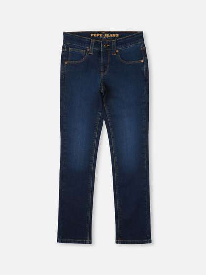 Pepe Jeans Boys Slim
                      Fit Light Fade Stretchable Jeans