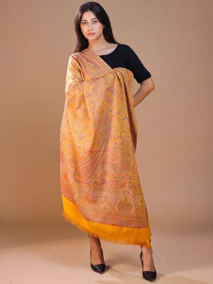 SWI Stylish Paisley Woven Design Shawl