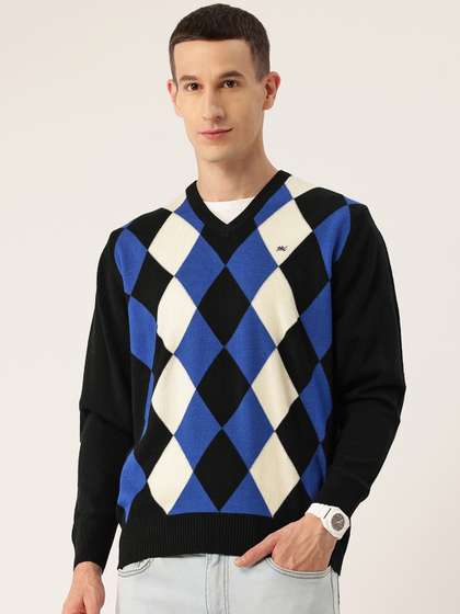Monte Carlo Argyle Design Sweater