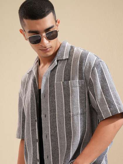 HIGHLANDER Opaque Casual Shirt