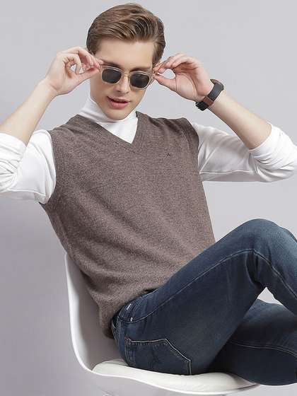 Monte Carlo Men Woollen Sweater Vest