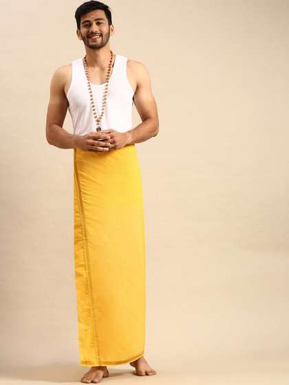Ramraj Men Zari
                        Border Dhoti