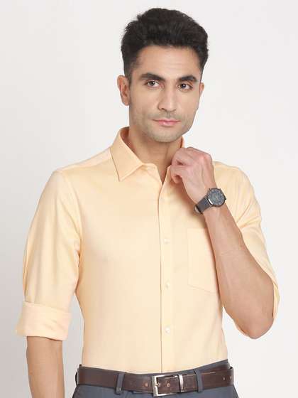 Turtle Men
                          Standard Spread Collar Solid Cotton Slim Fit
                          Formal Shirt