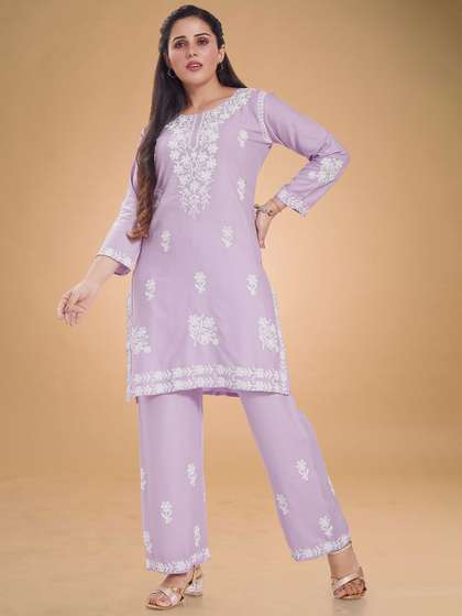 Rani Saahiba Embroidered Straight Kurta Set