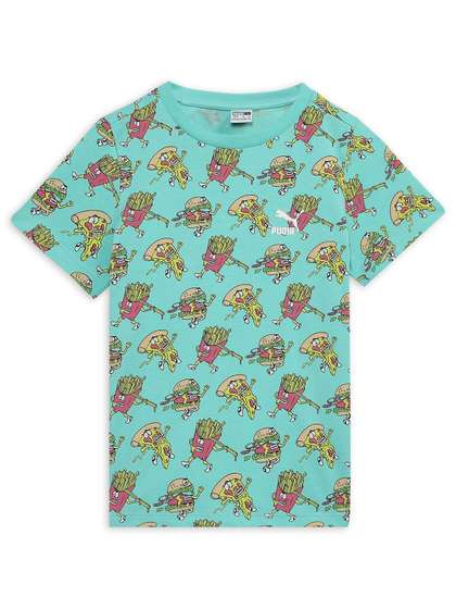 Puma Classics Sportfeast
                    Aop Kids Printed Tee