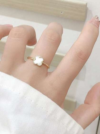 SALTY Gold-Plated
                        Finger Ring