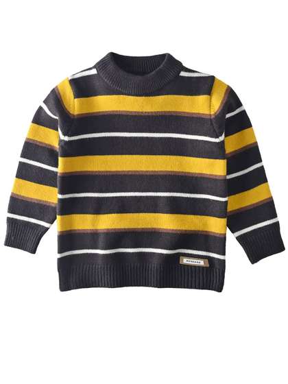 Bold N Elegant Unisex
                    Kids Striped Pullover