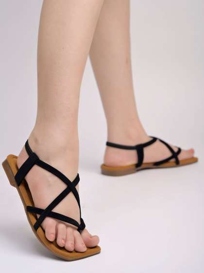 Shoetopia Women
                          T-Strap Flats