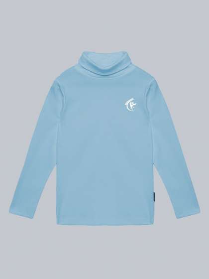 KiddoPanti Kids High Neck Applique T-shirt