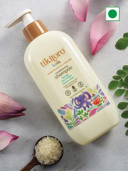 Tikitoro Conditioning
                    Shampoo With Moringa, Rice Protein, & Sacred
                    Lotus- 300ml