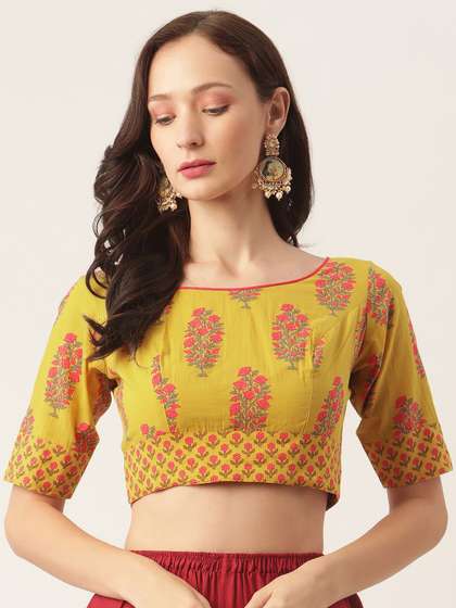 Studio Shringaar Pure Cotton Saree Blouse