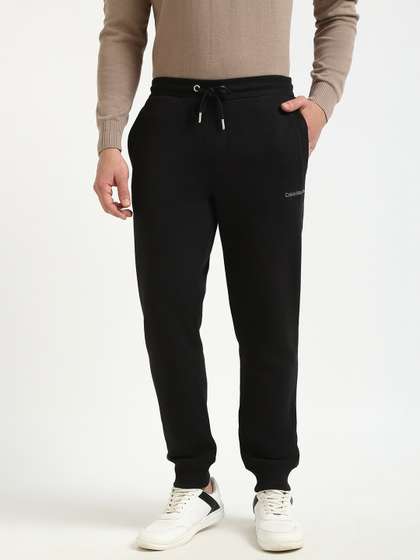 Calvin Klein Jeans Men Mid-Rise Regular Fit Joggers Track Pants
