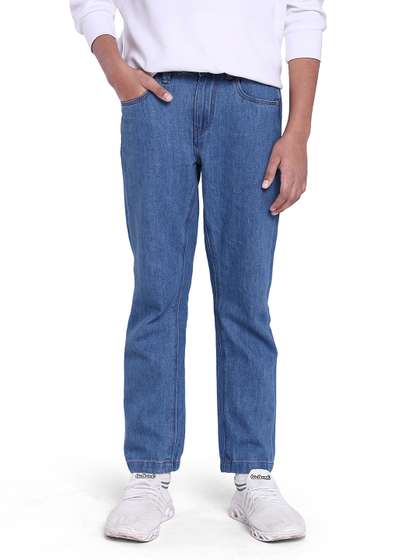 Rare Ones Boys Solid
                    Slim Fit Jeans