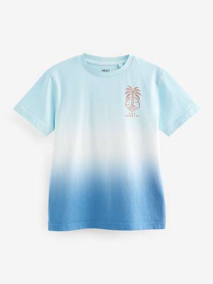 NEXT Boys Colourblocked Pure Cotton T-shirt