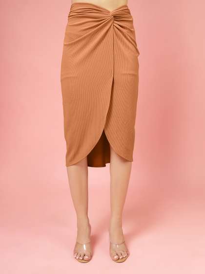 Oomph Pencil Midi Skirts