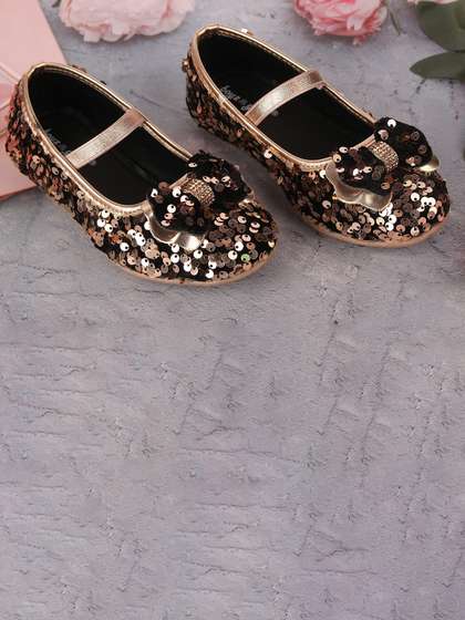 BOYZ N GALZ Girls
                        Embellished Round Toe Mary Janes