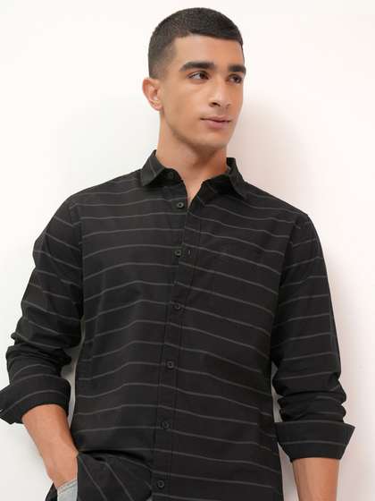 HIGHLANDER Men Regular Fit Slim Fit shirt