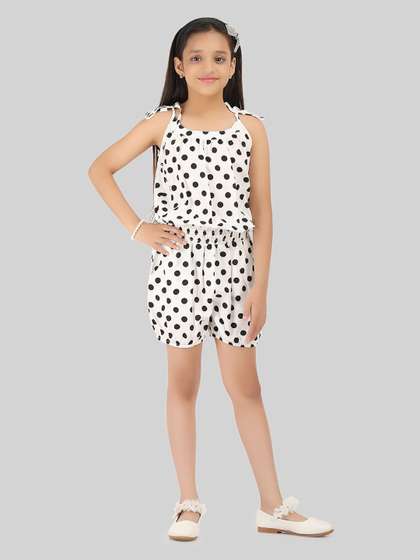 BEING NAUGHTY Girls
                    Printed Jumpsuit