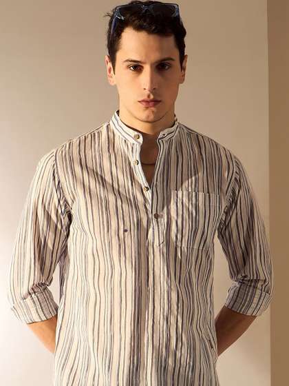 DENNISON Pure Cotton Short Kurta