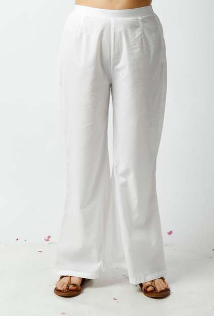TJORI Women Cotton Palazzos