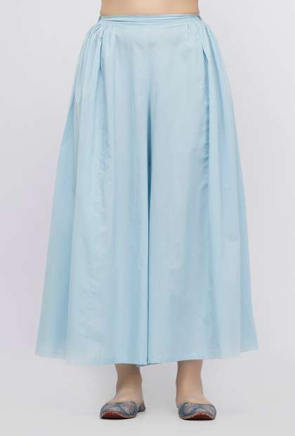 TJORI Women Flared Palazzos