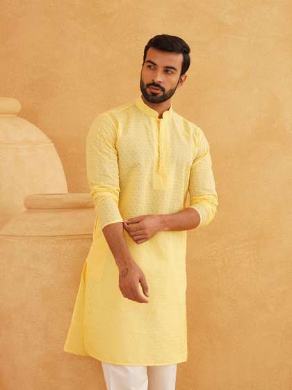 SOJANYA Pure Cotton Straight Kurta