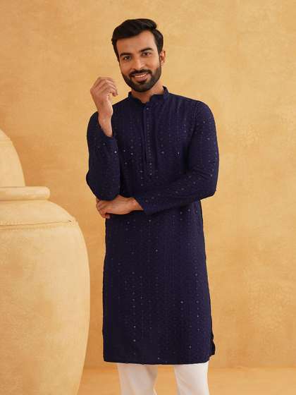 SOJANYA Pure Cotton Straight Kurta