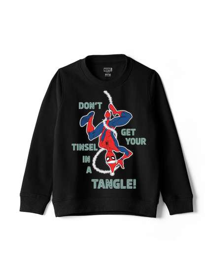 Wear Your Mind Boys
                    Spider-Man Character Printed Sweatshirt