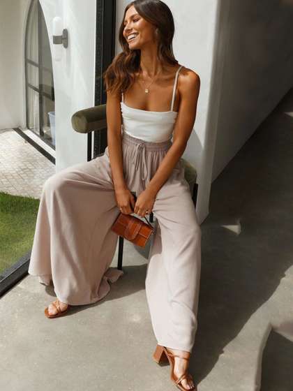 StyleCast Women Flared Palazzos