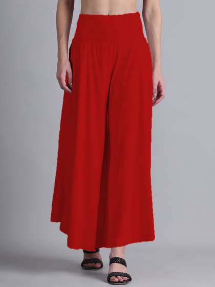 GRACIT Women Flared Palazzos