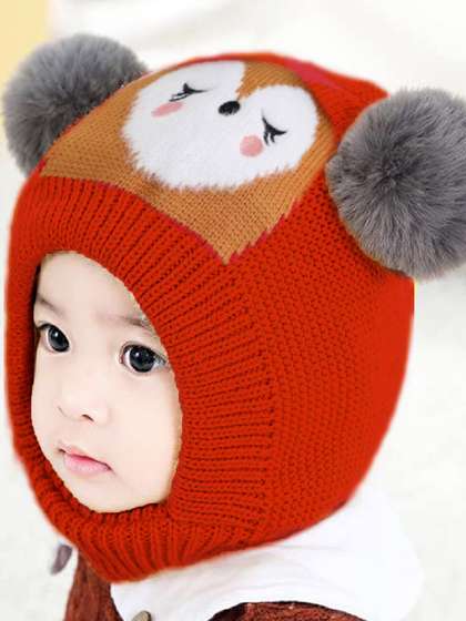 SYGA Unisex Kids Woollen
                    Beanie