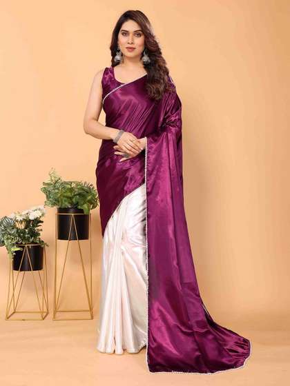 APNISHA Half and Half Saree