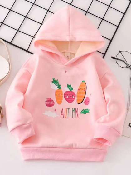 Bold N Elegant Kids
                      Warm Winter Graphic Printed Hooded Pullover
                      Sweatshirt