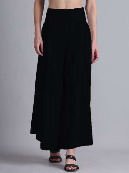GRACIT Women Flared Palazzos