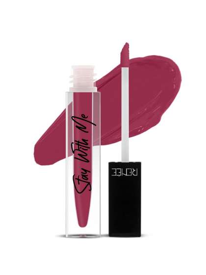 Renee Stay With Me
                        Non Transfer Matte Liquid Lipstick with Vitamin
                        E 5ml- Dose Of Rose