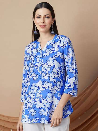 Melange by Lifestyle Floral Printed Kurti