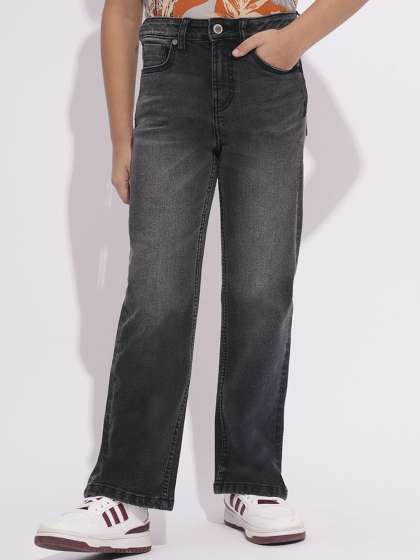 Jack & Jones Junior Boys Cotton Bootcut Light Fade Jeans