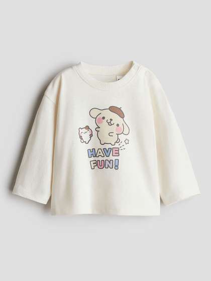 H&M Print-Motif Jersey Top