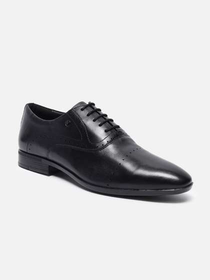 Van Heusen Men
                          Leather Oxford Pointed Toe Formal Shoes