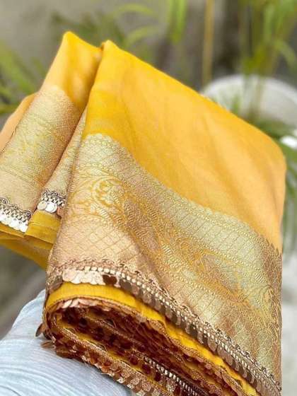 DIVASTRI Woven Design Banarasi Saree