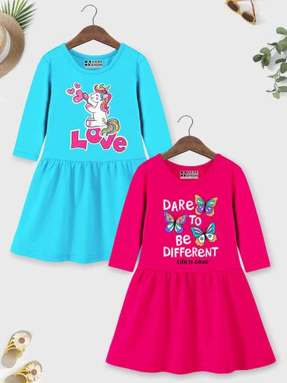HERE&NOW Pack of 2 Fit & Flare Dress