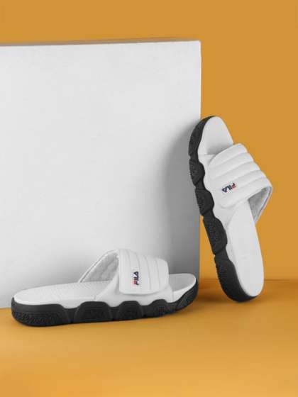 FILA Unisex FORIDA Self
                    Design Sliders