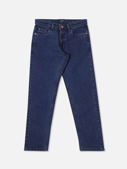 Allen Solly Junior
                      Boys Mid-Rise Slim Fit Low Distress Jeans