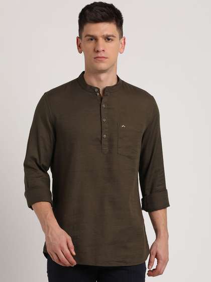 Turtle Pure Cotton Straight Kurta