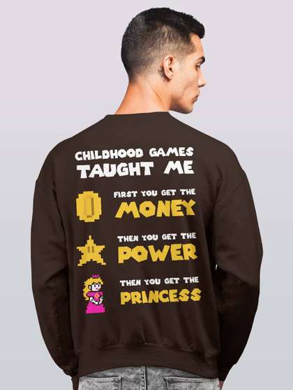 macmerise Men Printed Sweatshirt