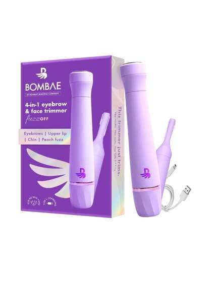 BOMBAE Fuzz Off 4-in-1
                    Eyebrow & Face Trimmer