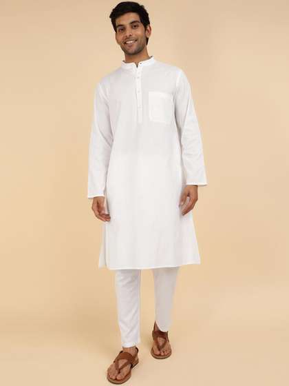 Fabindia Straight
                        Pure Cotton Republic Day Kurta with Pyjamas